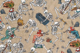 Japanese Fabric Skeleton Festival - 50cm